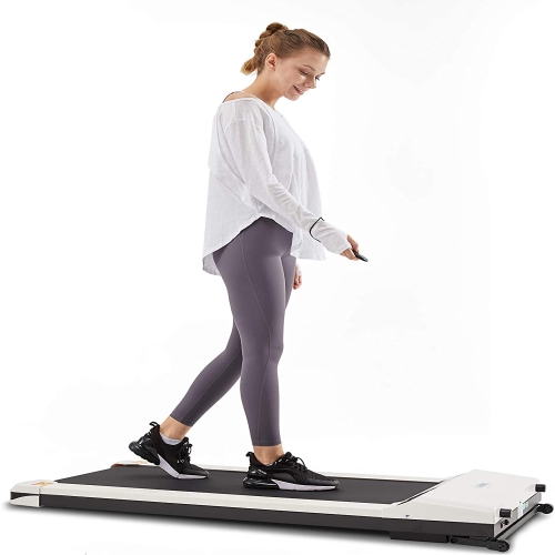 UMAY Under Desk Treadmill with Foldable Wheels