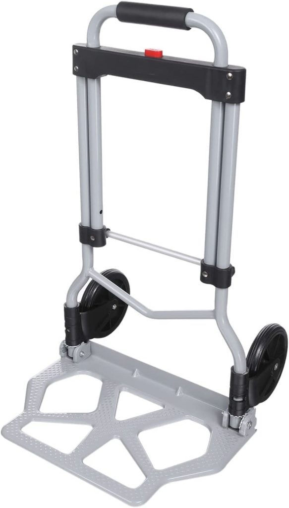 220lbs Portable Heavy Duty Aluminum Folding Hand Truck