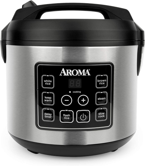Aroma Housewares 20 Cup Cooked (10 cup uncooked) Digital Rice Cooker