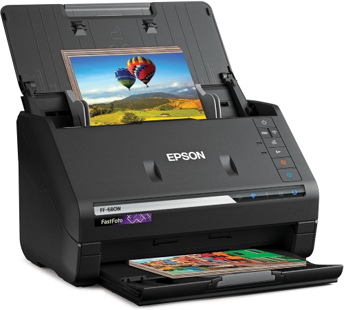 Epson FastFoto FF-680W Wireless High-Speed Scanner