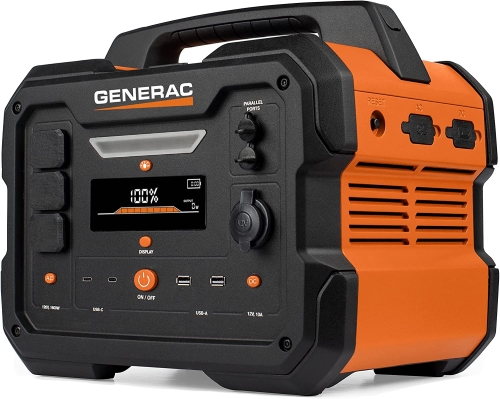 Generac GB1000 1086Wh Portable Battery Power Station Generator with Lithium
