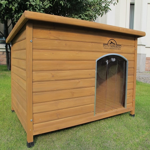 Pets Imperial Norfolk XL Insulated Wooden Dog Kennel