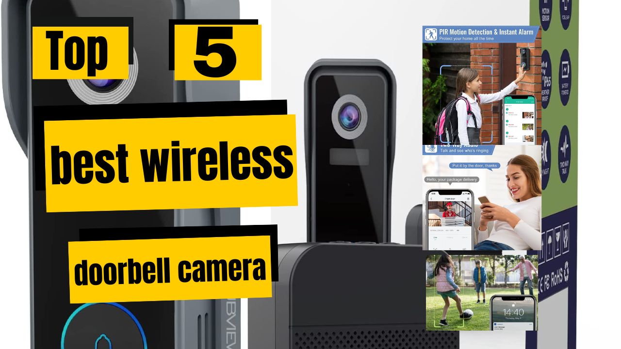 Top 5 Best wireless doorbell camera || wireless doorbell camera